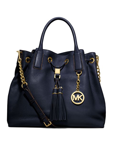 michael kors camden drawstring|michael michael kors camden medium drawstring satchel navy.